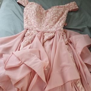 OmbreProm dress, Size 8, "pink"
